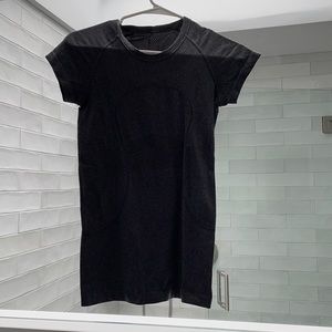 lululemon short sleeve swiftly tech dark gray